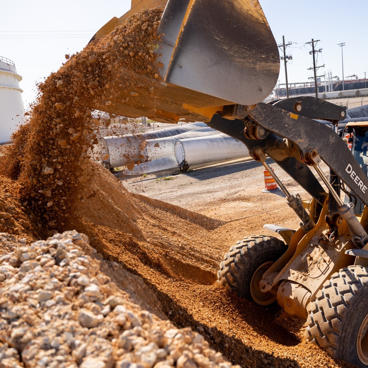 Excavator Dump